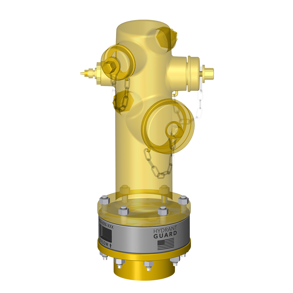 Hydrant Guard Dual Plate Check Valve HG2 During Normal Operation