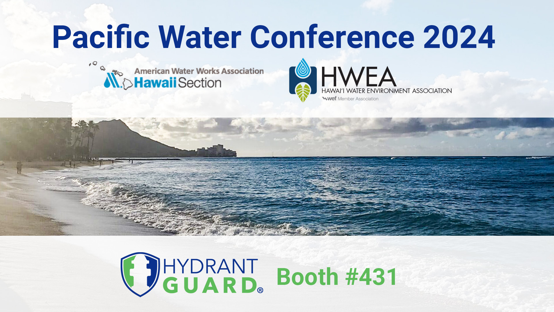 AWWA/HWEA Pacific Water Conference 2024 Hydrant Guard
